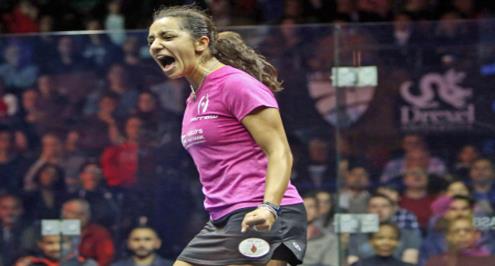 اسكواش.. رنيم الوليلي تتوج ببطولة أمريكا المفتوحة للمرة الأولى في تاريخها